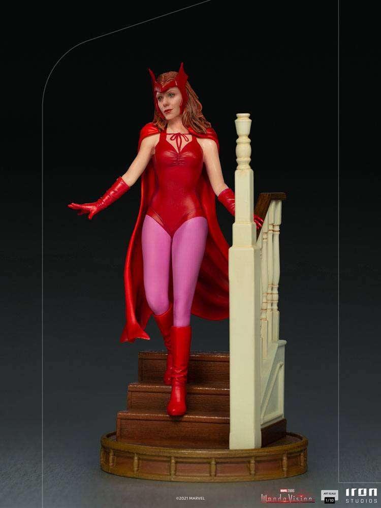 Iron Studios WandaVision Art Scale Statue 1/10 Wanda Halloween Version 23 cm by LAB7 Malta, Europe