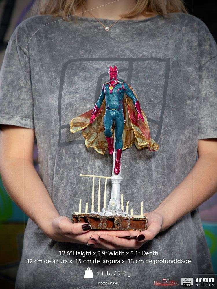 Iron Studios WandaVision BDS Art Scale Statue 1/10 Vision 32 cm by LAB7 Malta, Europe
