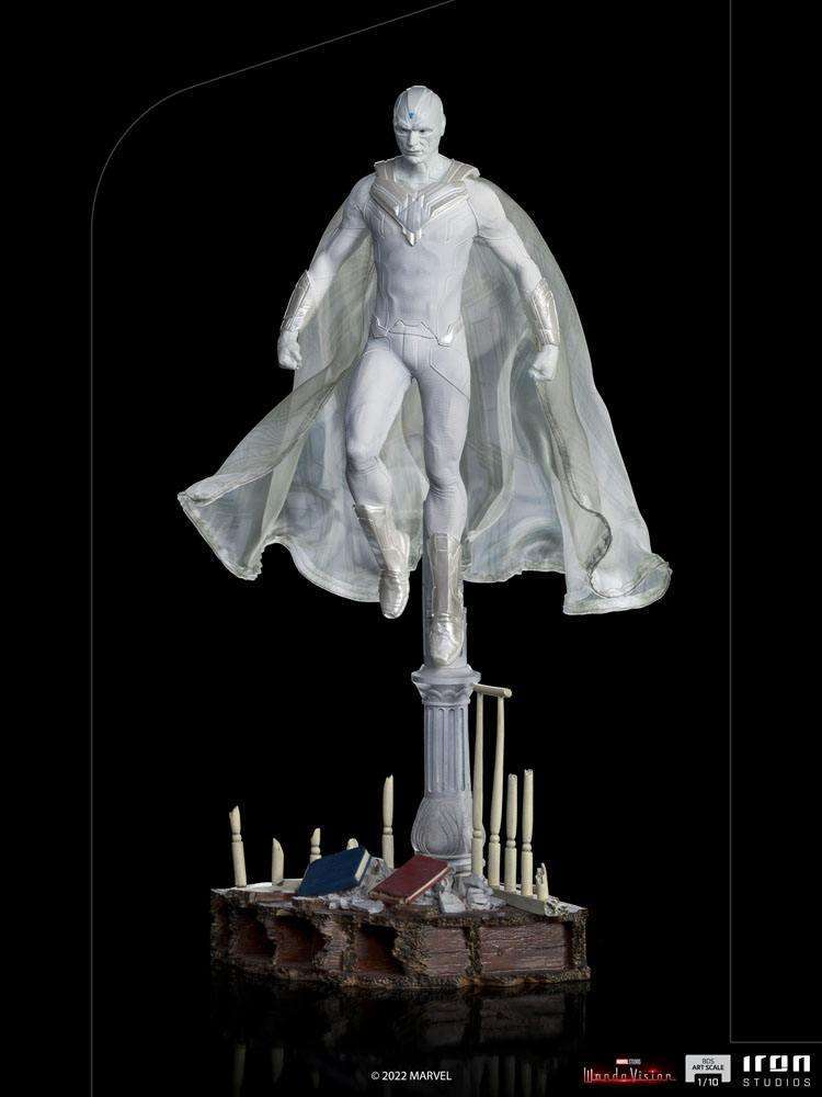 Iron Studios WandaVision BDS Art Scale Statue 1/10 White Vision 33 cm by LAB7 Malta, Europe