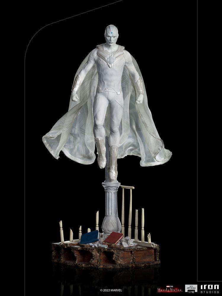 Iron Studios WandaVision BDS Art Scale Statue 1/10 White Vision 33 cm by LAB7 Malta, Europe