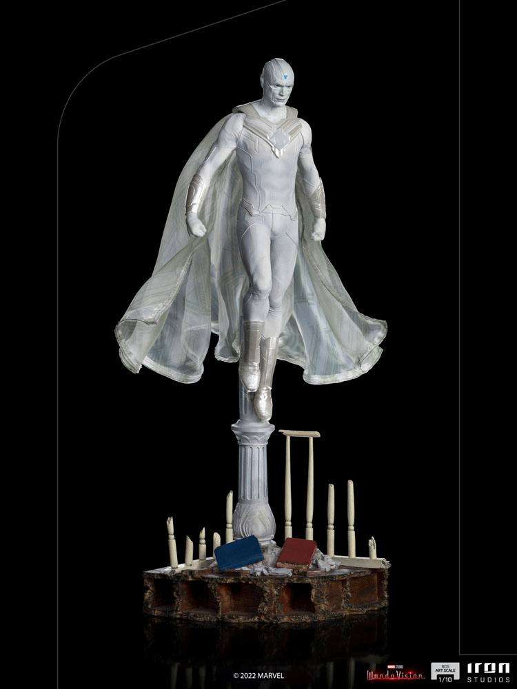 Iron Studios WandaVision BDS Art Scale Statue 1/10 White Vision 33 cm by LAB7 Malta, Europe