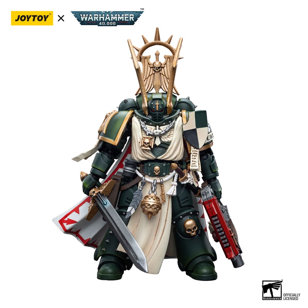 Joy Toy Warhammer 40k Action Figure 1/18 Dark Angels Master Lazarus 12 cm by LAB7 Malta, Europe