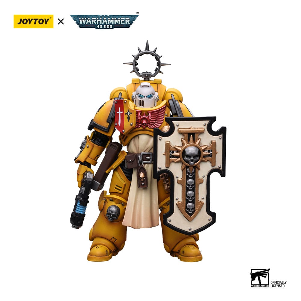 Joy Toy Warhammer 40k Action Figure 1/18 Primaris Space Marines Imperial Fists Bladeguard Veteran 12 cm by LAB7 Malta, Europe