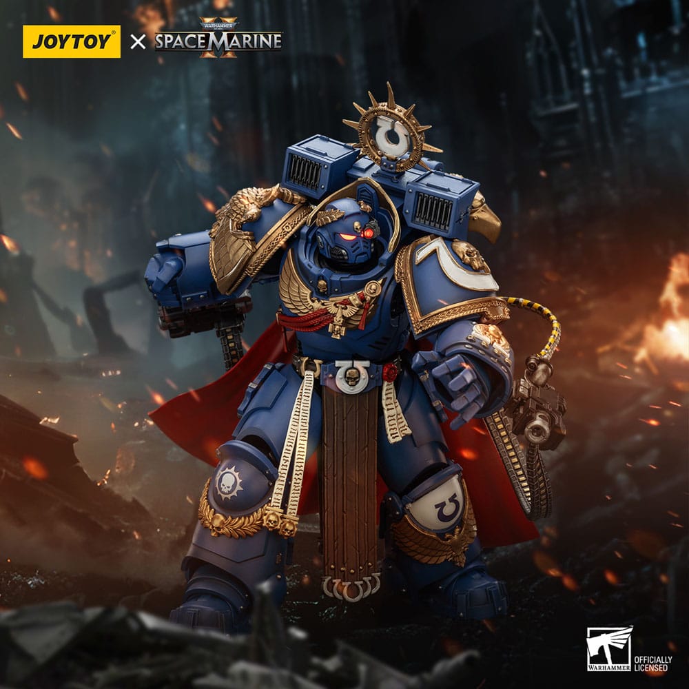 Joy Toy Warhammer 40K Marneus Calgar Action Figure with Gravis Armour by LAB7 Malta, Europe