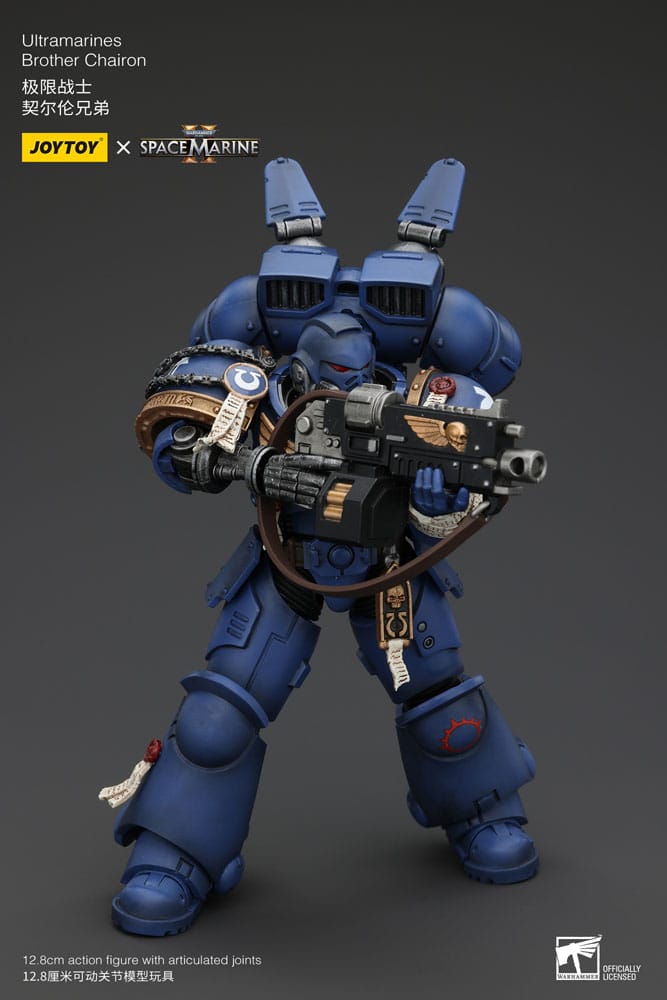 Joy Toy Warhammer 40K Ultramarines Brother Chairon 1/18 Figure by LAB7 Malta, Europe