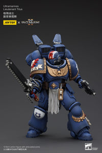 Joy Toy Warhammer 40K Ultramarines Lieutenant Titus 1/18 Action Figure by LAB7 Malta, Europe