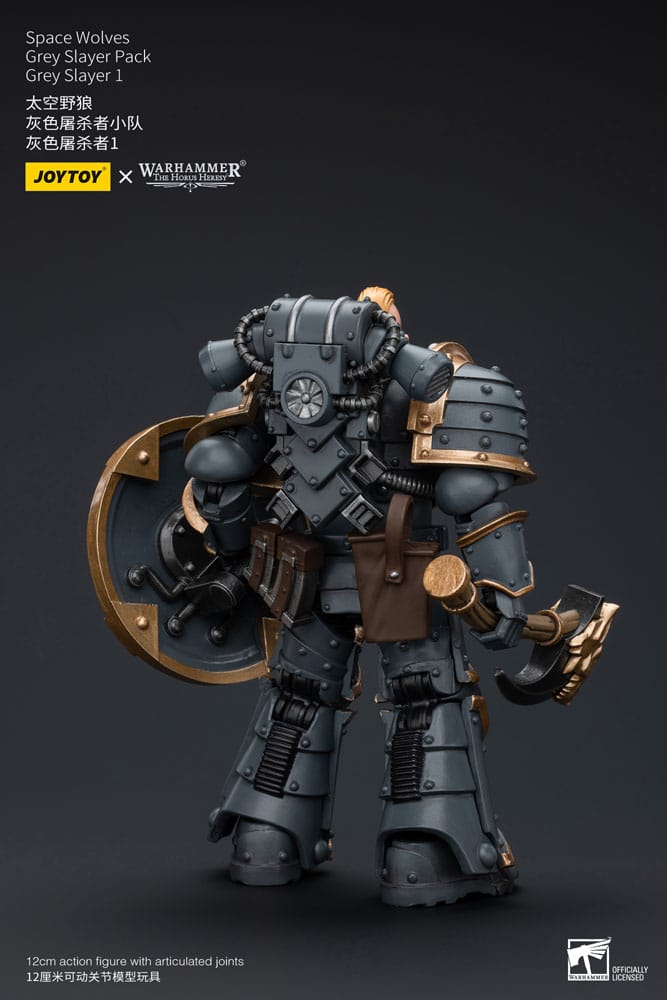 Joy Toy Warhammer The Horus Heresy Space Wolves Grey Slayer 1/18 Figure by LAB7 Malta, Europe