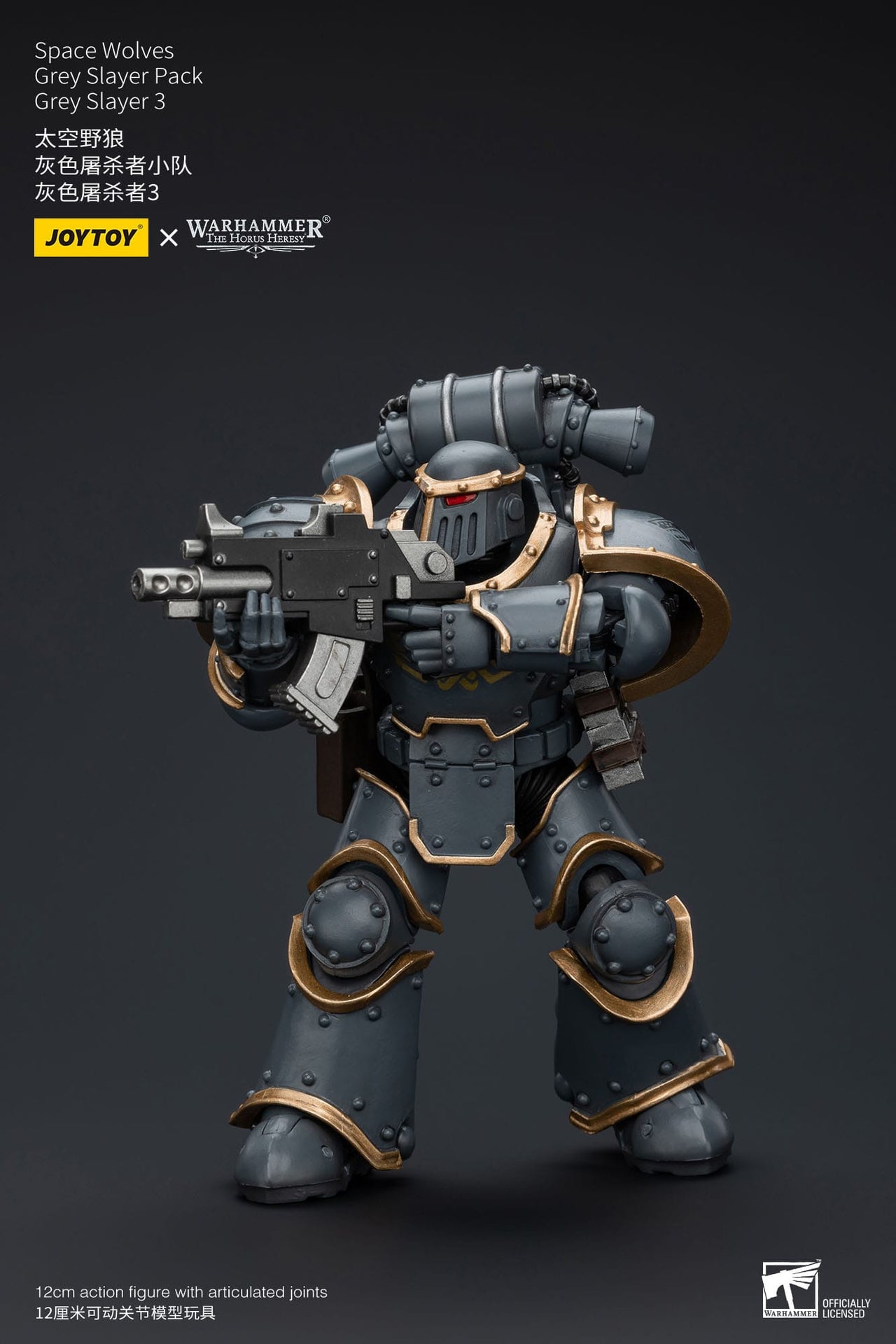 Joy Toy Warhammer The Horus Heresy Space Wolves Grey Slayer 3 1/18 Figure by LAB7 Malta, Europe