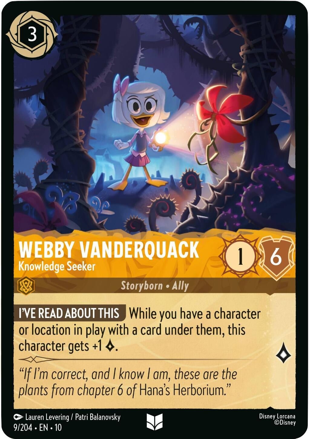 Webby Vanderquack - Knowledge Seeker (9/204) (Whispers in the Well) in Malta | LAB7