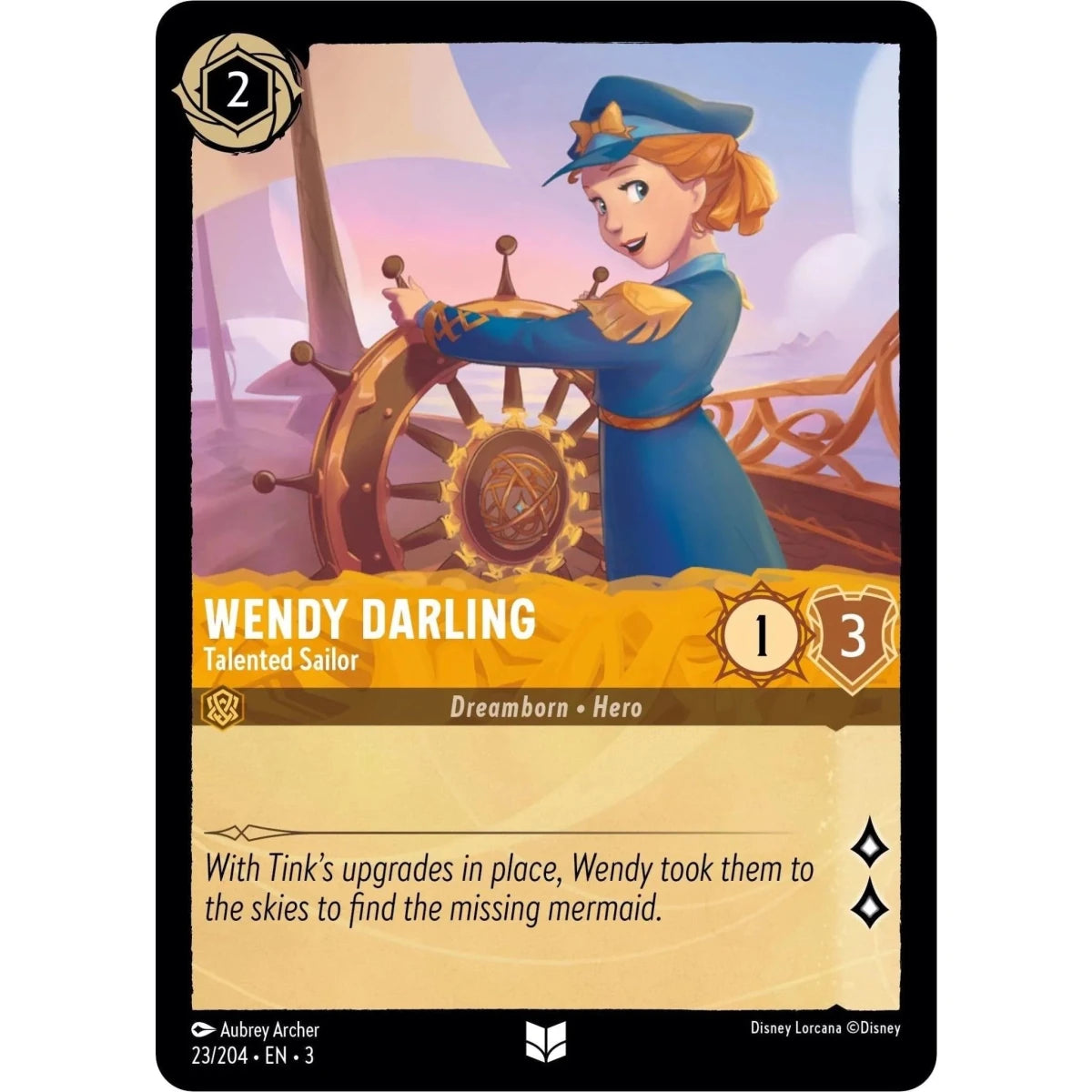 Wendy Darling - Talented Sailor (23/204) (Into the Inklands) in Malta | LAB7