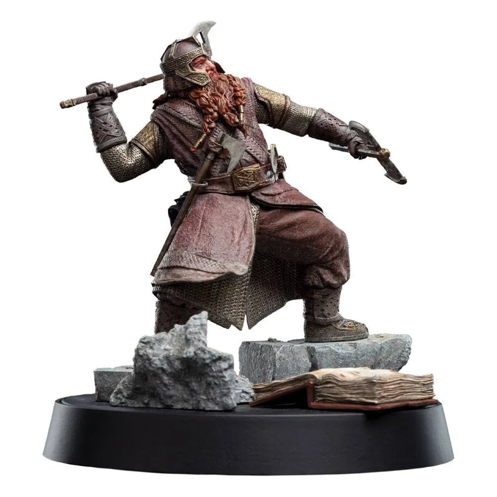 WETA Workshop The Lord of the Rings Figures of Fandom PVC Statue Gimli 19 cm by LAB7 Malta, Europe