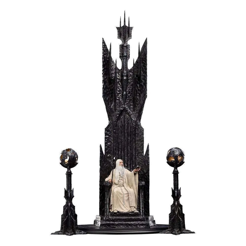 WETA Workshop Workshop The Lord of the Rings Statue 1/6 Saruman the White on Throne by LAB7 Malta, Europe
