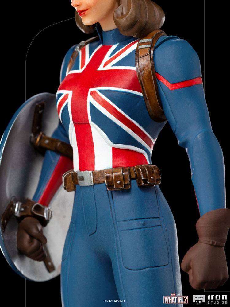 Iron Studios What If...? Art Scale Statue 1/10 Captain Carter 24 cm by LAB7 Malta, Europe