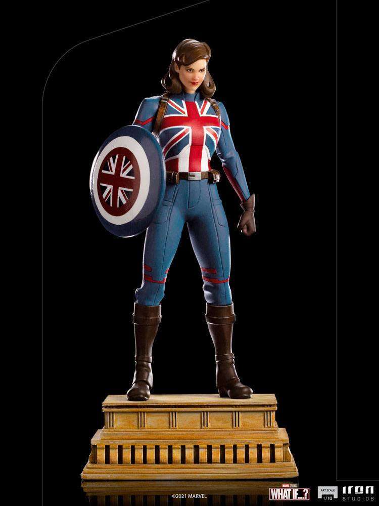 Iron Studios What If...? Art Scale Statue 1/10 Captain Carter 24 cm by LAB7 Malta, Europe