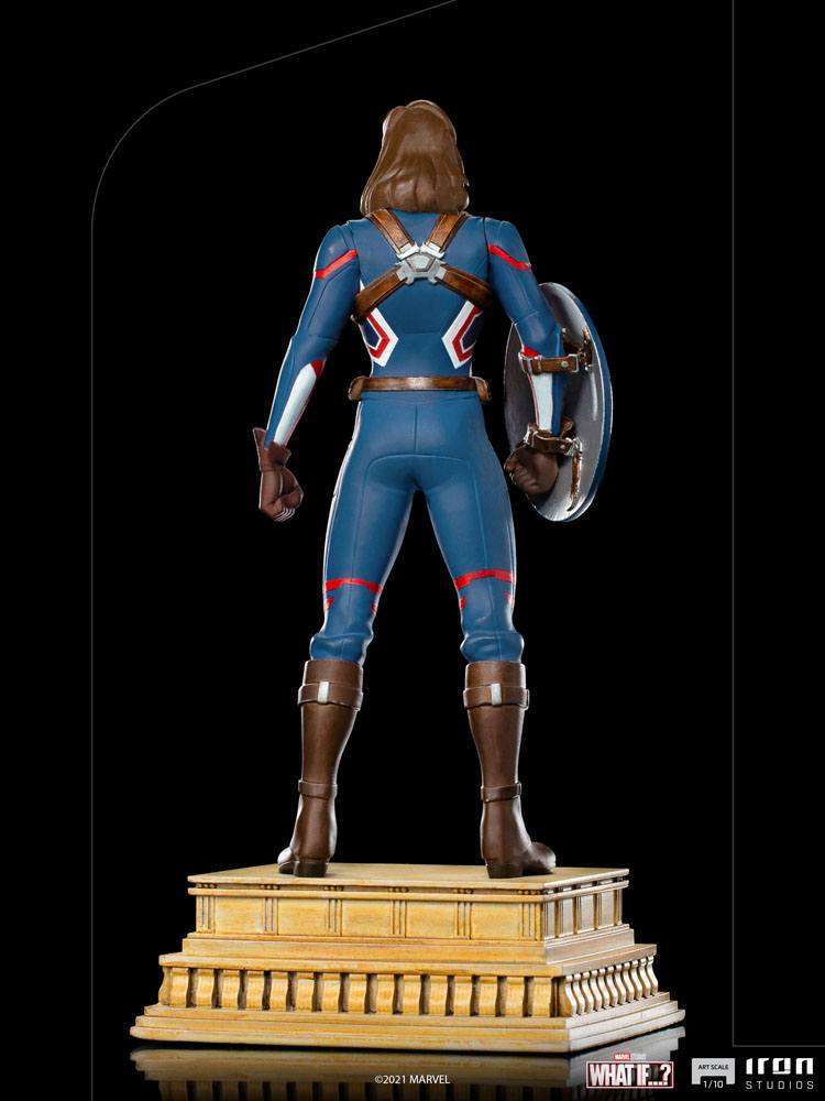 Iron Studios What If...? Art Scale Statue 1/10 Captain Carter 24 cm by LAB7 Malta, Europe