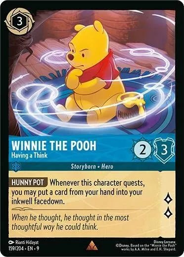 Winnie the Pooh - Having a Think (159/204) (Fabled) in Malta | LAB7