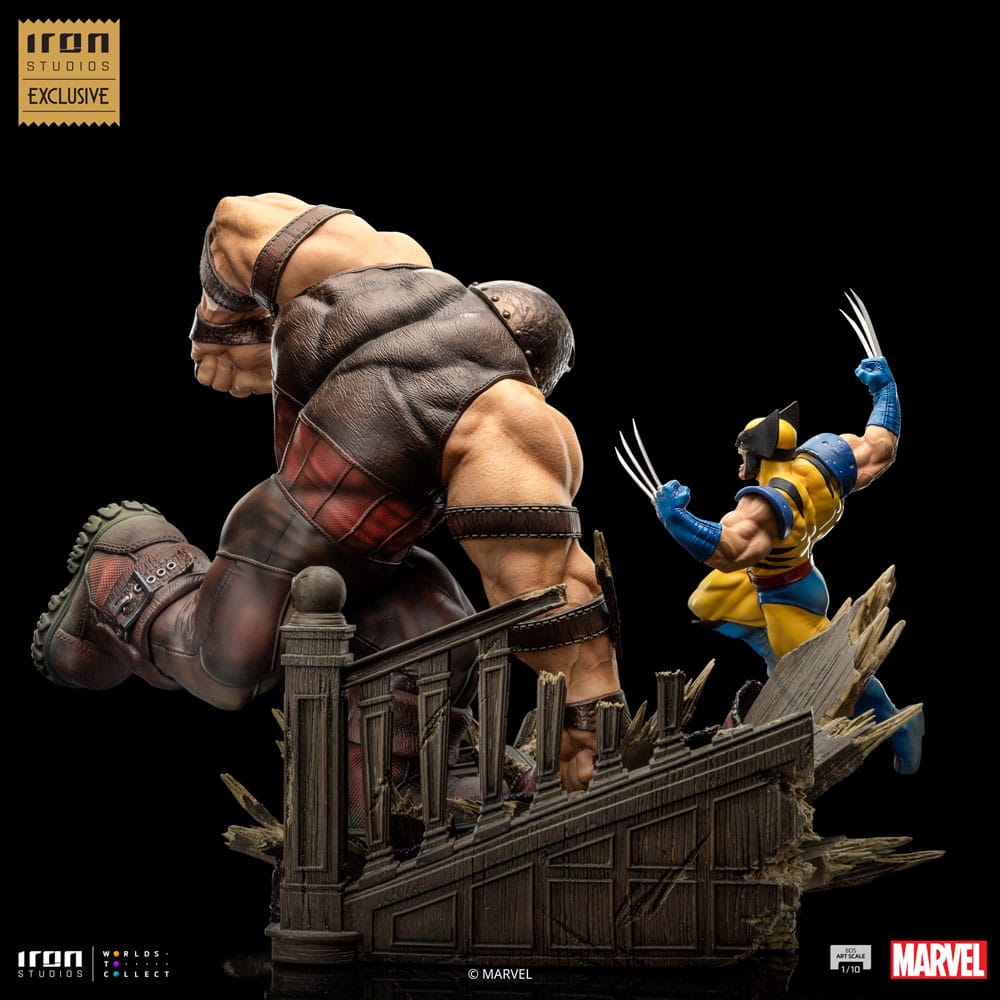 Iron Studios Wolverine vs Juggernaut Art Scale 1/10 Statue EU Exclusive by LAB7 Malta, Europe