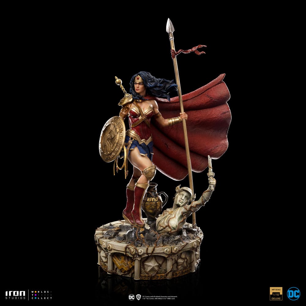 Iron Studios Wonder Woman Unleashed BDS Art Scale Statue 1/10 Wonder Woman 30 cm by LAB7 Malta, Europe