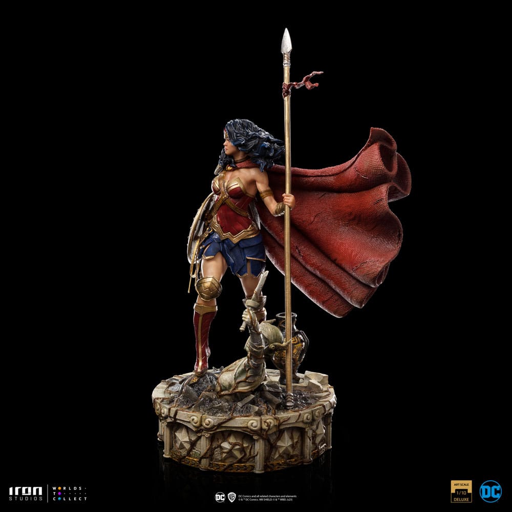 Iron Studios Wonder Woman Unleashed BDS Art Scale Statue 1/10 Wonder Woman 30 cm by LAB7 Malta, Europe