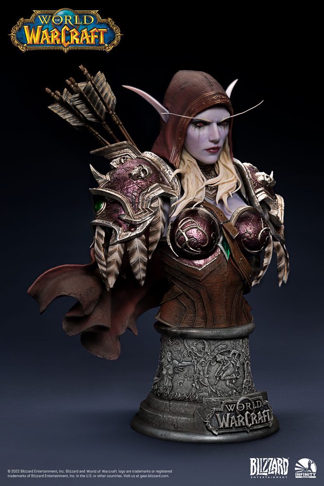 Infinity Studio World of Warcraft Bust 1/3 Sylvanas Windrunner 37 cm by LAB7 Malta, Europe