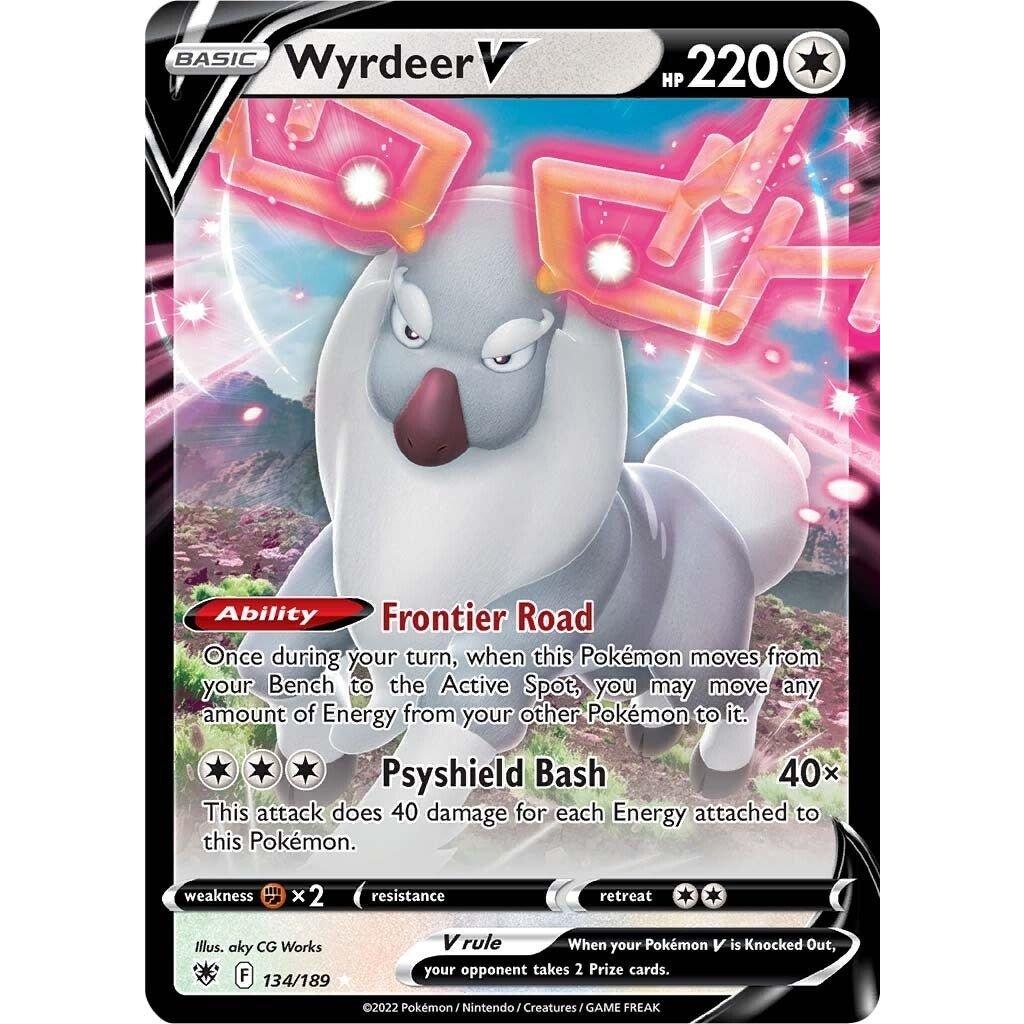 The Pokemon Company Wyrdeer V (134/189) (SWSH10: Astral Radiance) by LAB7 Malta, Europe