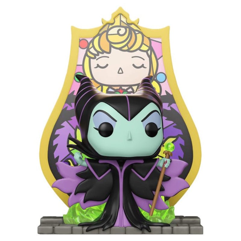 Funko POP! Deluxe Disney Sleeping Beauty – Maleficent (Stained Glass) Vinyl Figure