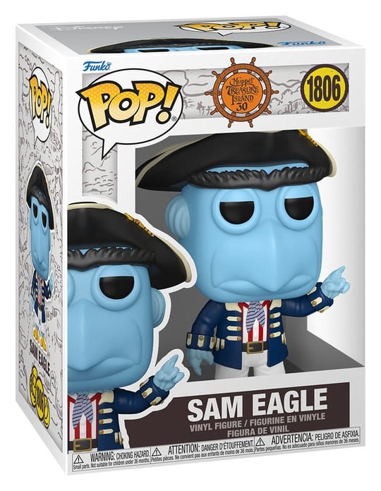 Funko POP! Muppet Treasure Island – Sam Eagle Vinyl Figure