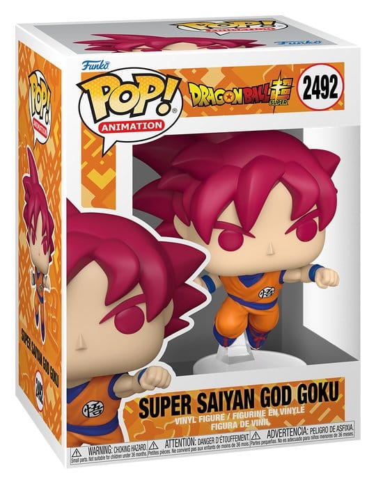 Funko POP! Dragon Ball Super – Super Saiyan God Goku Vinyl Figure