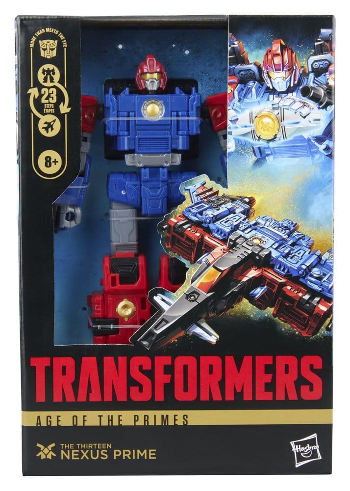 Hasbro Transformers Age of the Primes – The Thirteen Nexus Prime Voyager Class Action Figure (16cm)