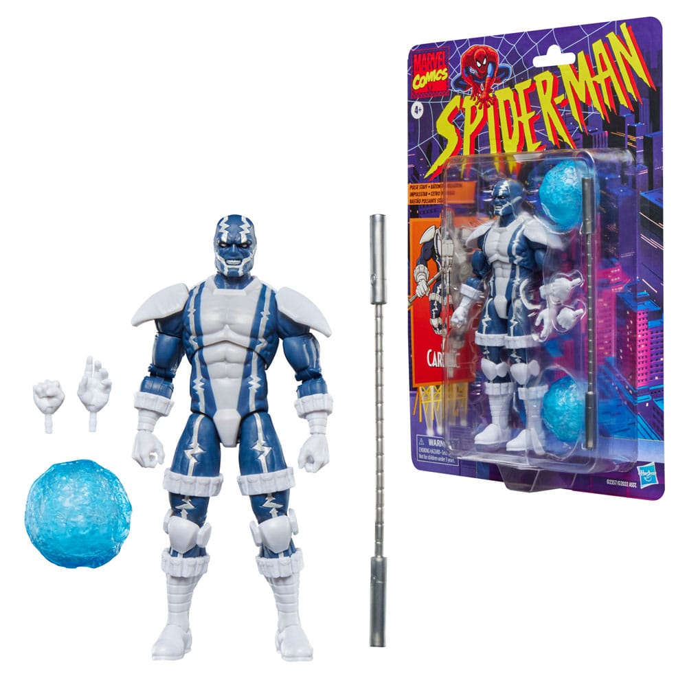 Hasbro Marvel Legends Retro Spider-Man Cardiac Action Figure 15cm