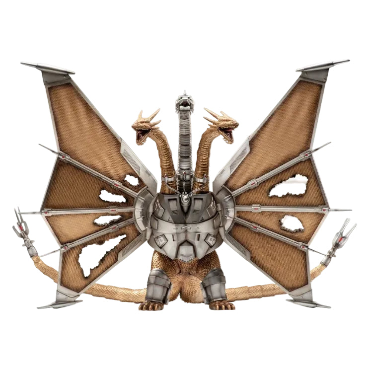 HIYA Toys Godzilla vs. King Ghidorah Exquisite Basic Battle Damaged Mecha King Ghidorah Action Figure (33 cm)