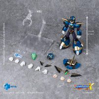HIYA Toys Mega Man X Exquisite Basic X Ultimate Armor Version Action Figure (16 cm)