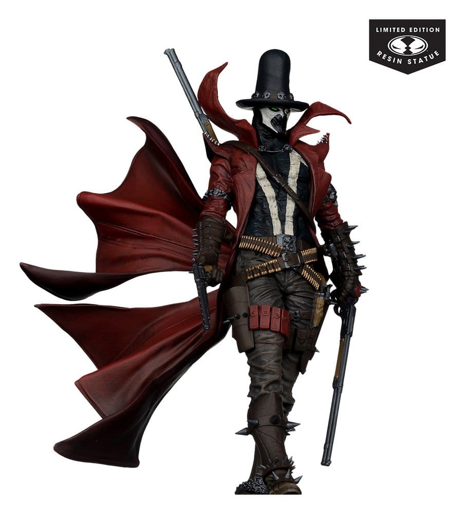 McFarlane Toys Spawn Black, White & Red All Over – Gunslinger Spawn 1/10 Scale Statue