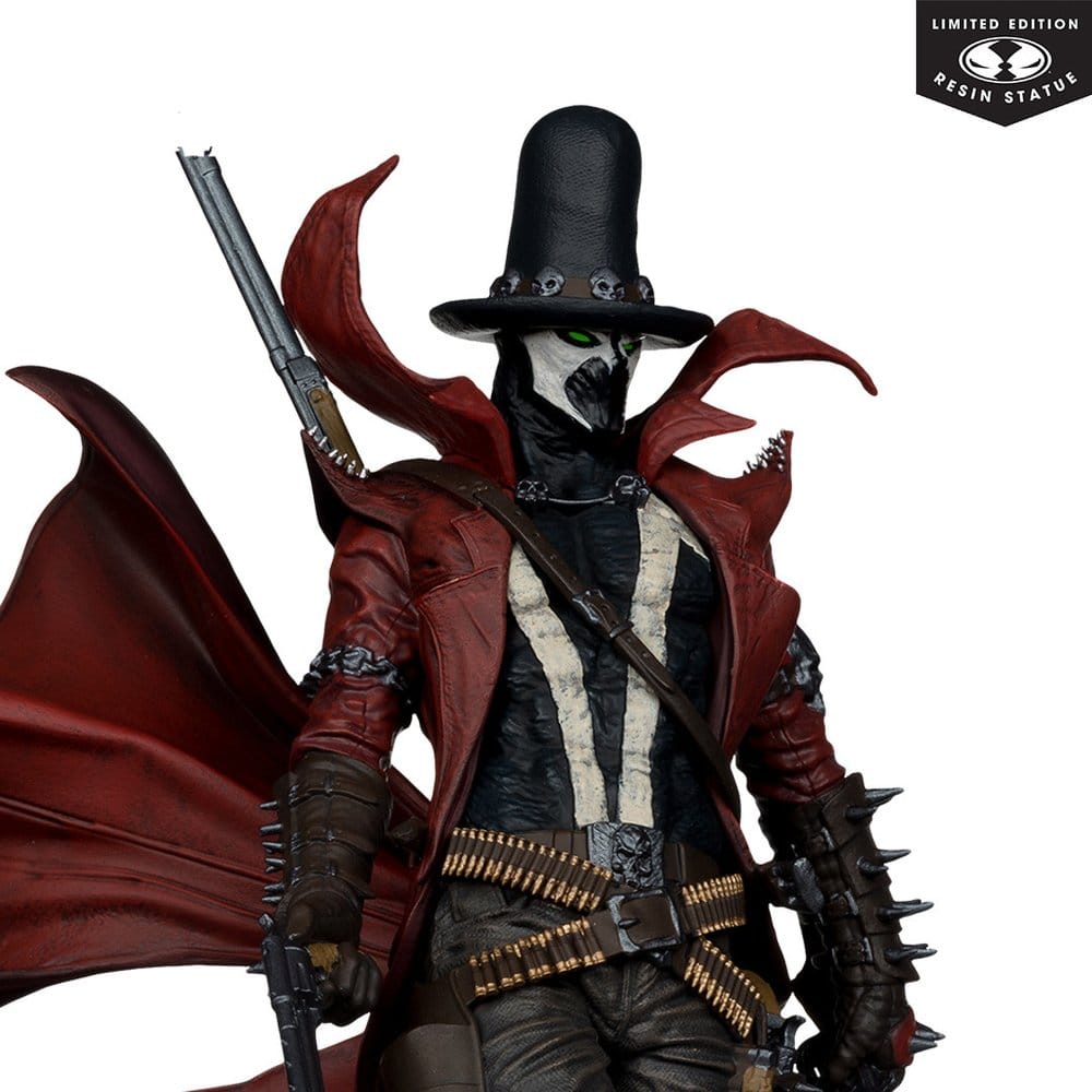 McFarlane Toys Spawn Black, White & Red All Over – Gunslinger Spawn 1/10 Scale Statue