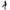 Action figure in a dynamic pose on a gray background