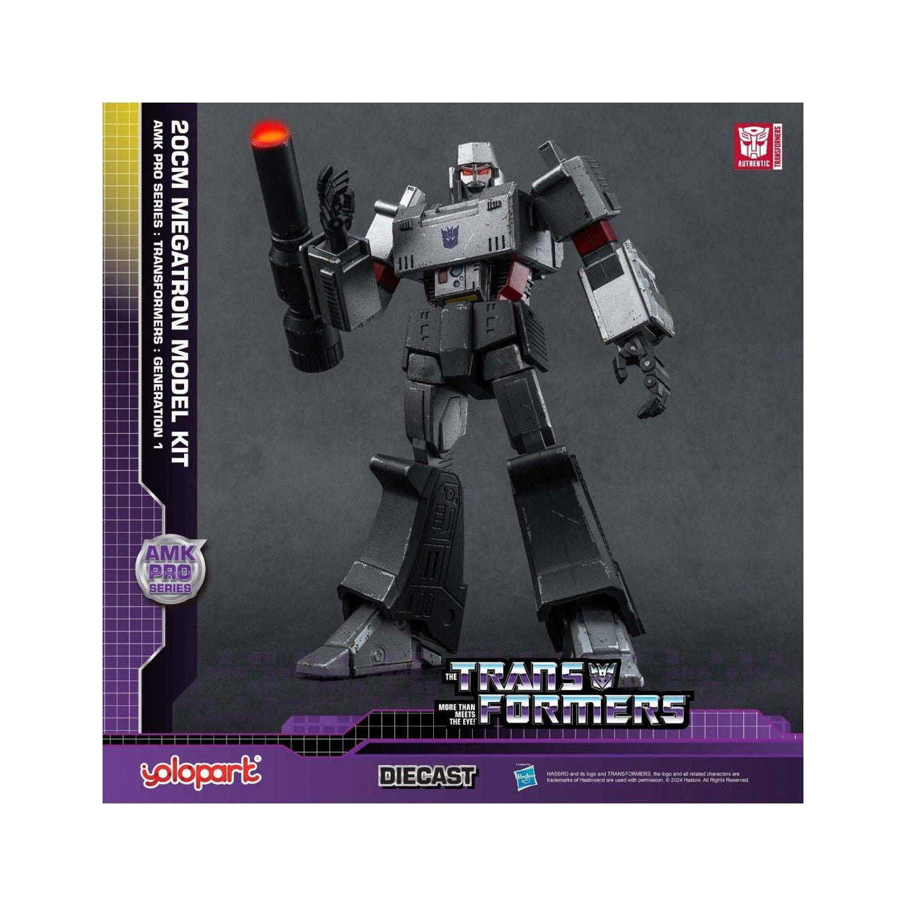 Yolopark Yolopark Transformers G1 AMK Pro Series Megatron Model Kit 20 cm by LAB7 Malta, Europe