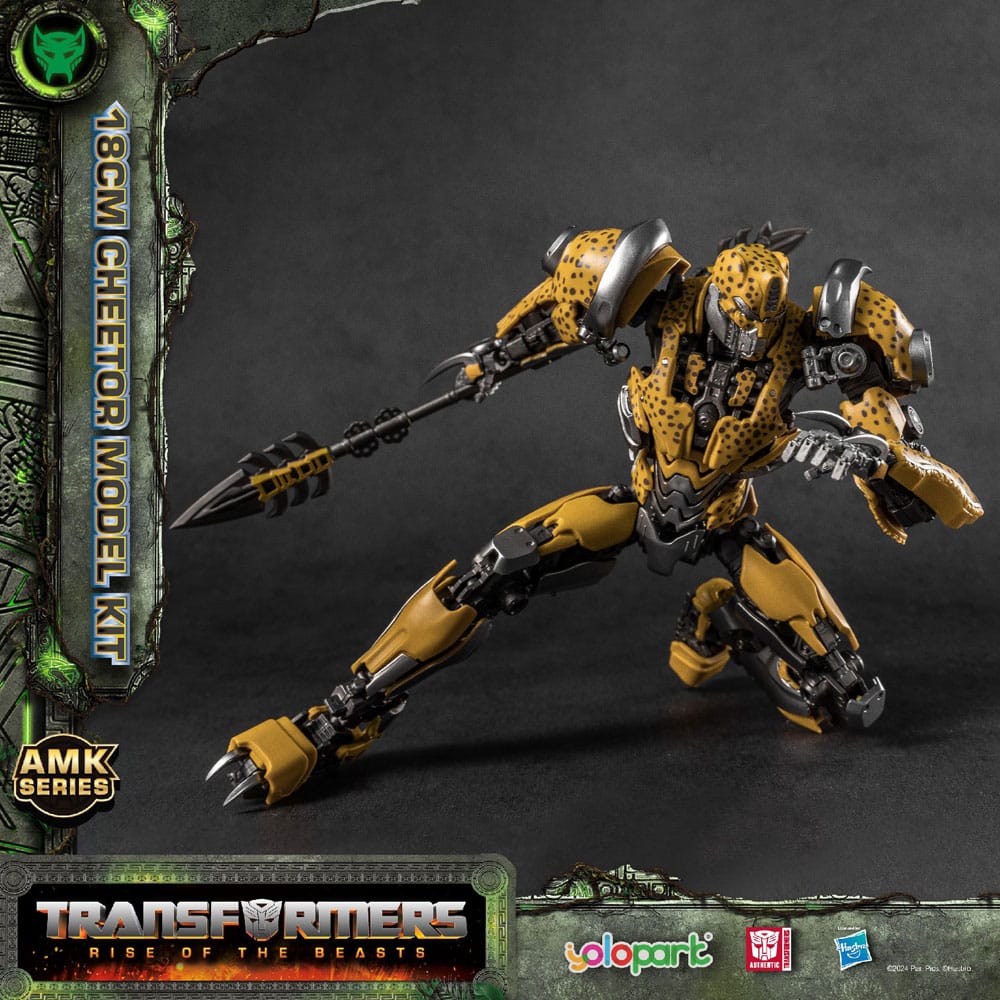 Yolopark Yolopark Transformers: Rise of the Beasts Cheetor Model Kit 18 cm by LAB7 Malta, Europe