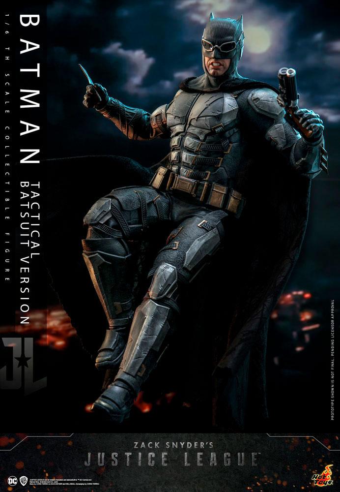 Hot Toys Zack Snyder`s Justice League Action Figure 1/6 Batman by LAB7 Malta, Europe