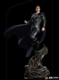 Iron Studios Zack Snyder's Justice League Art Scale Statue 1/4 Superman Black Suit 69 cm by LAB7 Malta, Europe