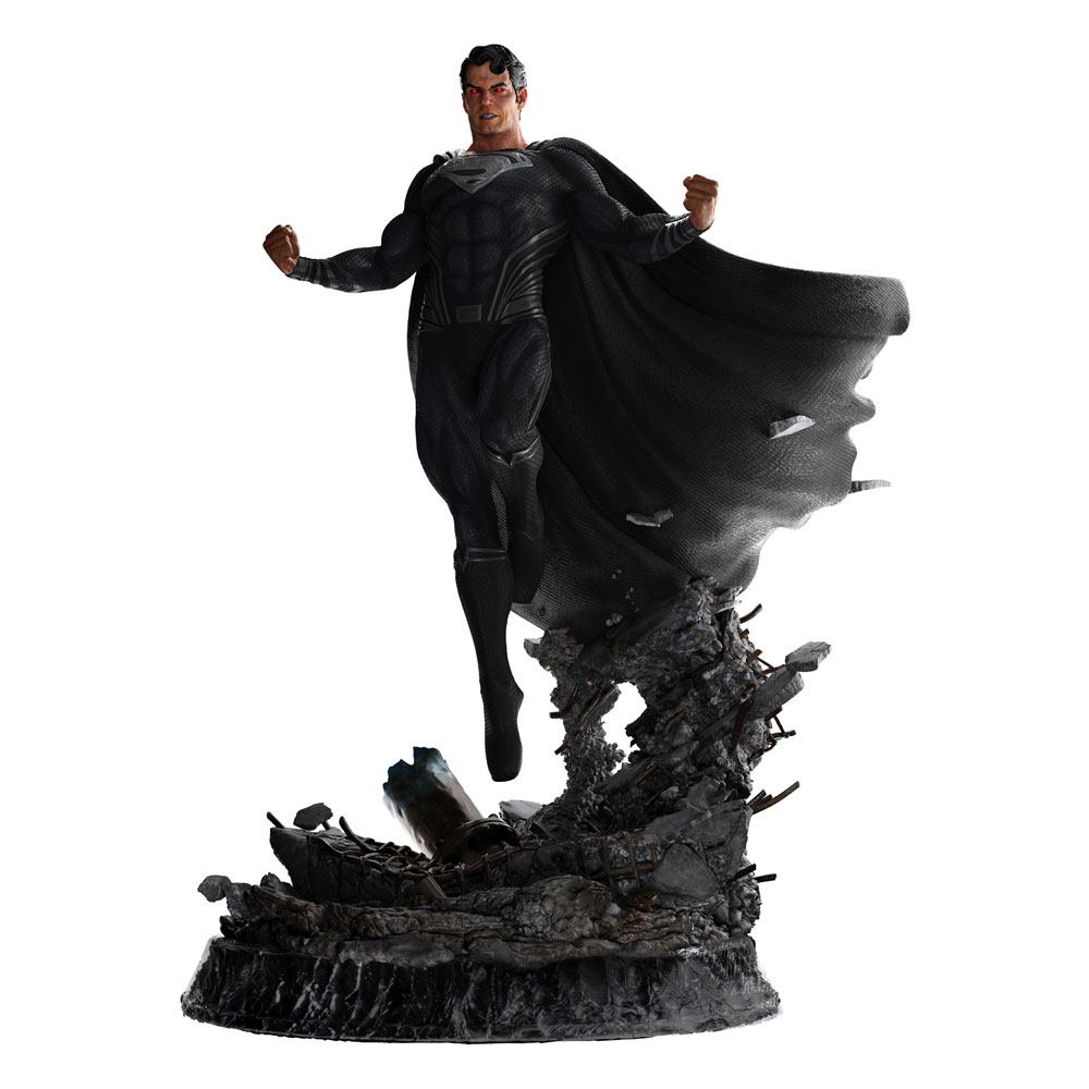 WETA Workshop Zack Snyder's Justice League Statue 1/4 Superman Black Suit 65 cm by LAB7 Malta, Europe