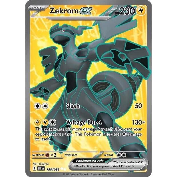 Zekrom ex (158/086) (SV: Black Bolt) in Malta | LAB7