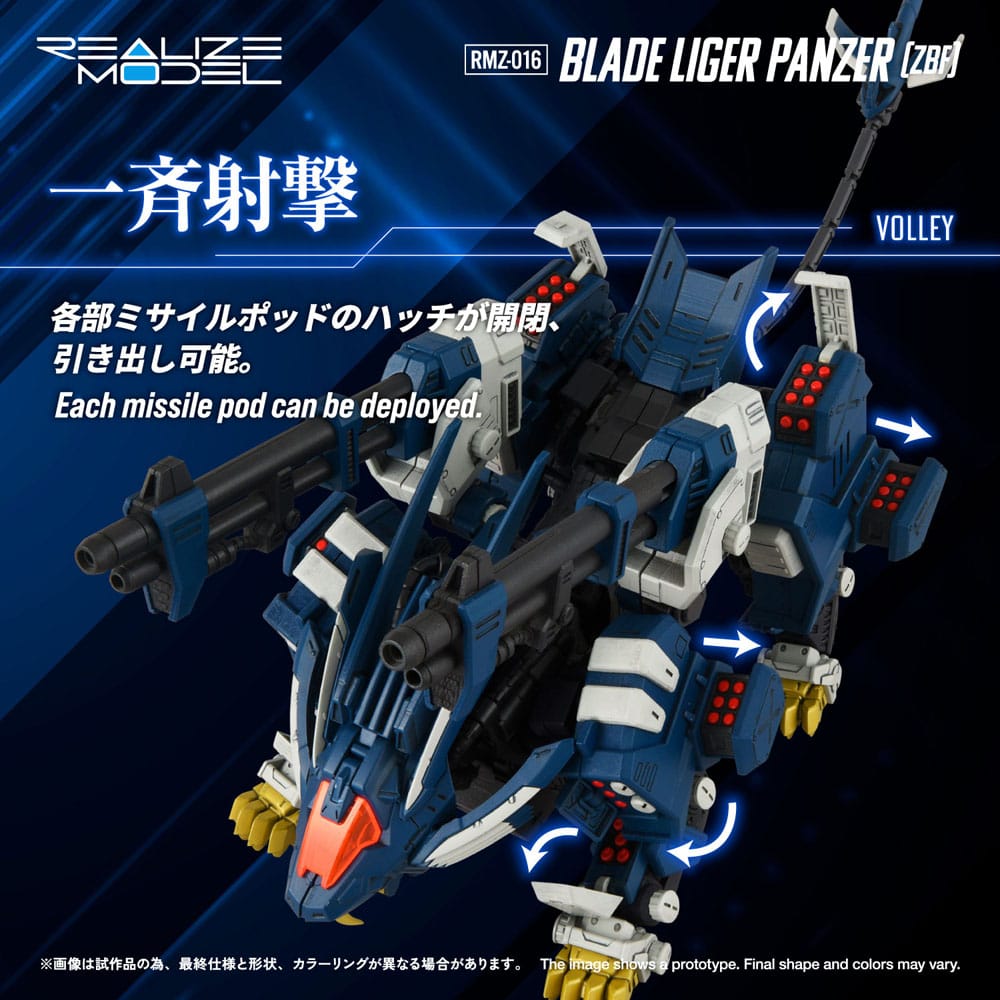 Takara Tomy Zoids Blade Liger Panther ZBF Model Kit 1/100 Takara Tomy by LAB7 Malta, Europe