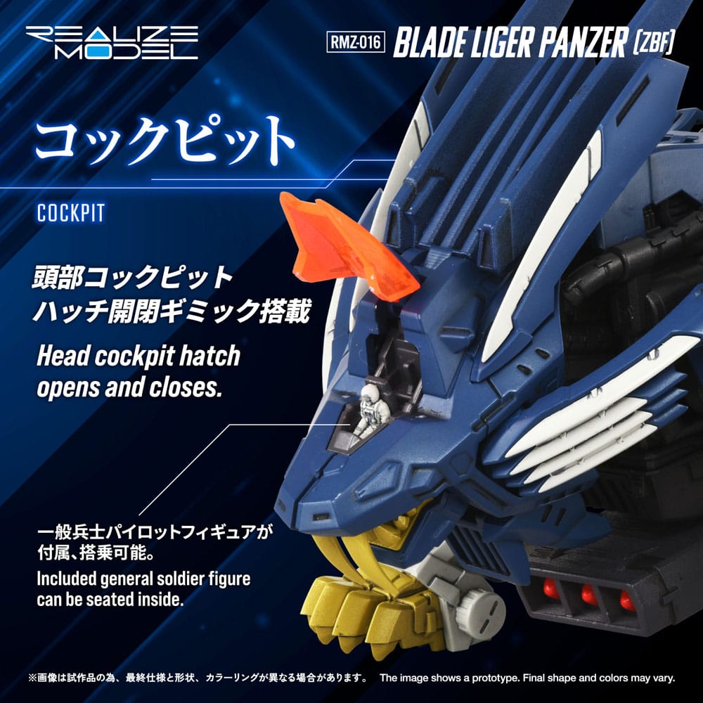 Takara Tomy Zoids Blade Liger Panther ZBF Model Kit 1/100 Takara Tomy by LAB7 Malta, Europe