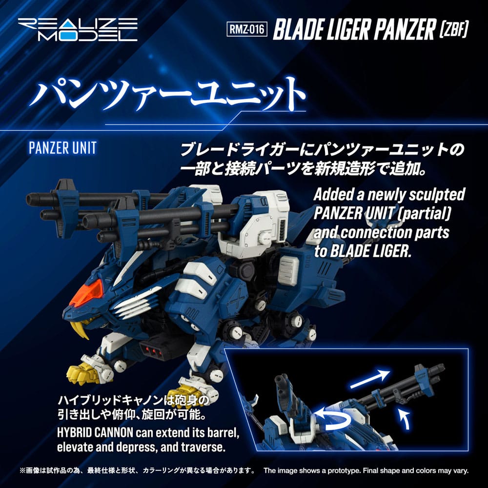 Takara Tomy Zoids Blade Liger Panther ZBF Model Kit 1/100 Takara Tomy by LAB7 Malta, Europe