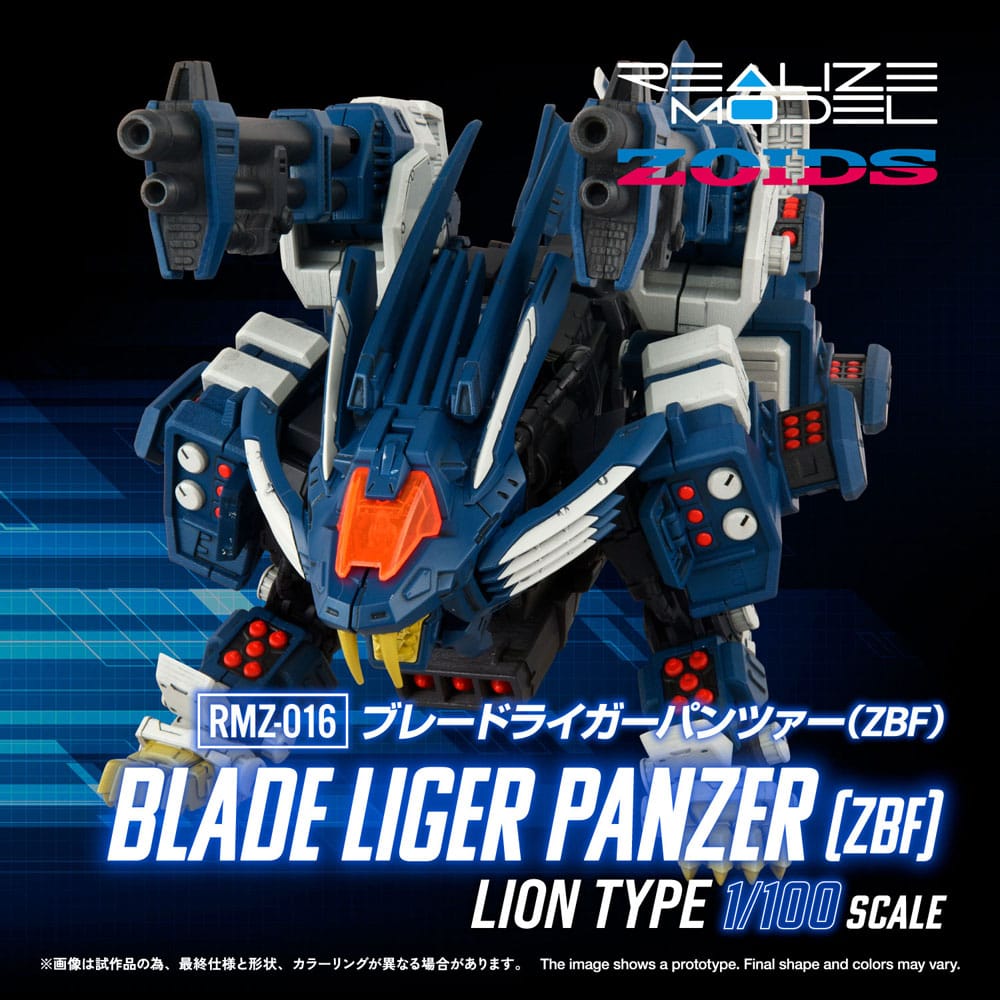 Takara Tomy Zoids Blade Liger Panther ZBF Model Kit 1/100 Takara Tomy by LAB7 Malta, Europe