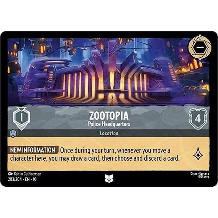 Ravensburger Zootopia - Police Headquarters (203/204) (Whispers in the Well) by LAB7 Malta, Europe